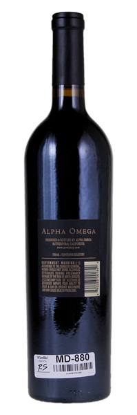 2017 Alpha Omega Thomas Vineyard Cabernet Sauvignon, 750ml