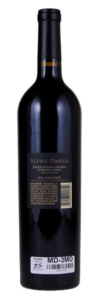2018 Alpha Omega Thomas Vineyard Cabernet Sauvignon, 750ml