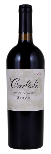 2001 Carlisle Dry Creek Valley Syrah, 750ml