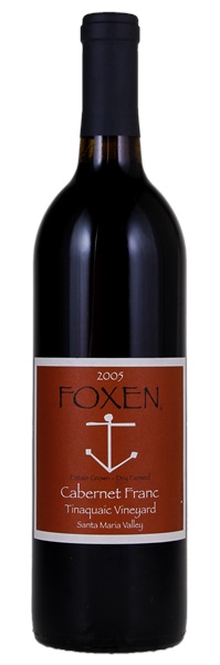 2005 Foxen Tinaquaic Vineyard Cabernet Franc, 750ml