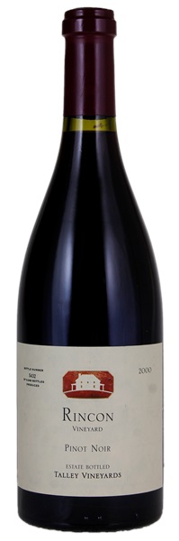 2000 Talley Rincon Vineyard Pinot Noir, 750ml