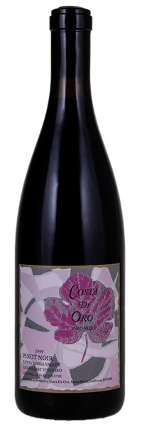 1999 Costa De Oro 'Oro Rojo' Gold Coast Vineyard Pinot Noir, 750ml