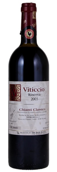 2003 Viticcio Chianti Classico Riserva, 750ml