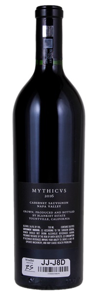 2016 Blankiet Estate Mythicus Red Wine, 750ml