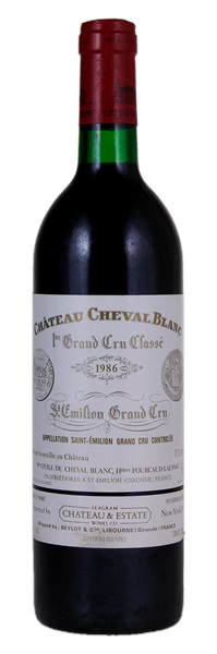 1986 Château Cheval-Blanc, 750ml