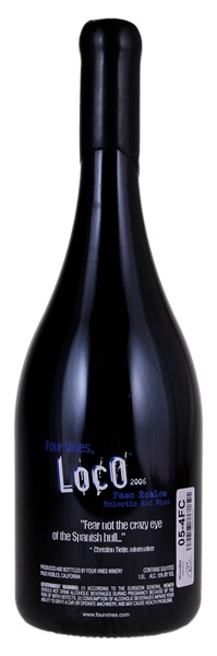 2006 Four Vines Loco Eclectic Red Wine, 1.5ltr