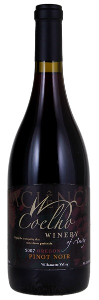 2007 Coelho Winery Paciencia Pinot Noir, 750ml