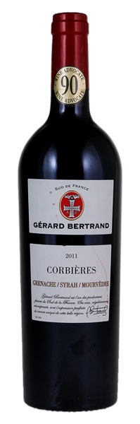 2011 Gerard Bertrand Corbières Grenache-Syrah-Mourvedre, 750ml