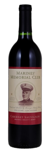 2007 Benziger Family Winery Marines' Memorial Club Cabernet Sauvignon, 750ml