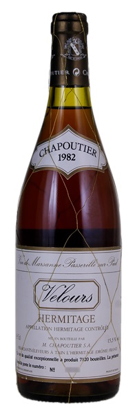 1982 M. Chapoutier Hermitage Velours, 750ml