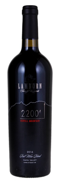2016 Lamborn Family Vineyards 2200', 750ml