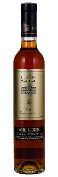 2001 Freie Weingartner/Domane Wachau Beerenauslese, 375ml
