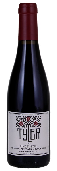 2018 Tyler Winery Dierberg Block 5 Pinot Noir, 375ml