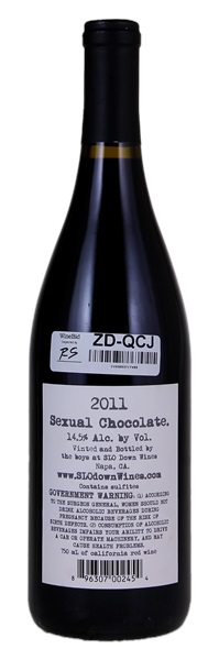 2011 Slo Down Wines Sexual Chocolate, 750ml