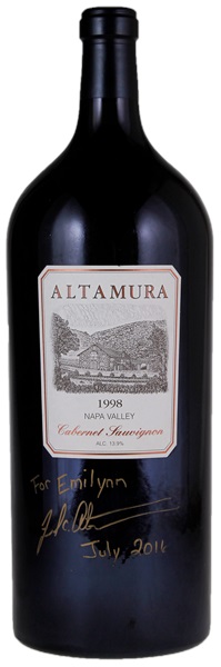 1998 Altamura Cabernet Sauvignon, 6.0ltr
