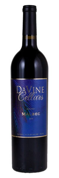 2016 DaVine Cellars Malbec, 750ml