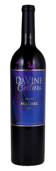 2015 DaVine Cellars Malbec, 750ml