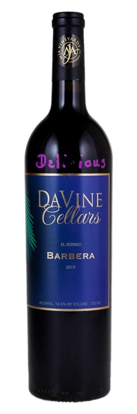 2015 DaVine Cellars Barbera, 750ml