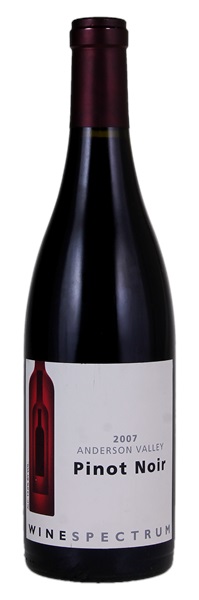 2007 Wine Spectrum Anderson Valley Pinot Noir, 750ml