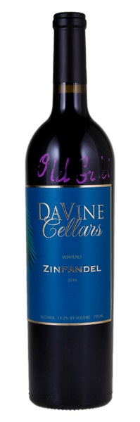 2016 DaVine Cellars Zinfandel, 750ml