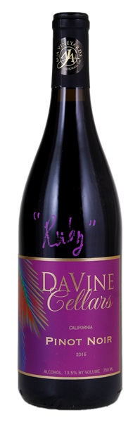 2016 DaVine Cellars Pinot Noir, 750ml