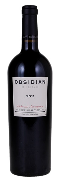 2011 Obsidian Ridge Obsidian Ridge Vineyard Cabernet Sauvignon, 750ml