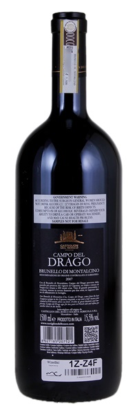 2007 Castiglion del Bosco Brunello di Montalcino Campo del Drago, 1.5ltr