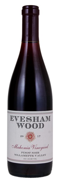 2017 Evesham Wood Mahonia Vineyard Pinot Noir, 750ml