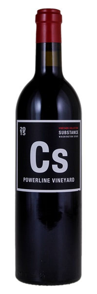 2015 Substance Vineyard Collection Powerline Estate Vineyard Cabernet Sauvignon, 750ml