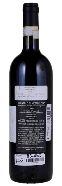 2009 Cerbaiola (Salvioni) Brunello di Montalcino, 750ml