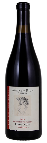 2014 Andrew Rich Verbatim Pinot Noir, 750ml