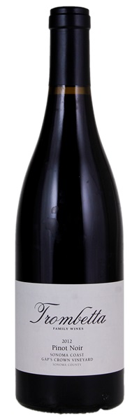 2012 Trombetta Family Wines Gap's Crown Vineyard Pinot Noir, 750ml