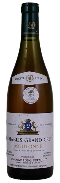 1997 Albert Bichot Domaine Long-Depaquit Chablis Moutonne, 750ml