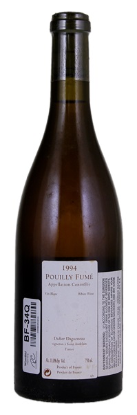 1994 Domaine Didier Dagueneau Pouilly Fume Pur Sang, 750ml