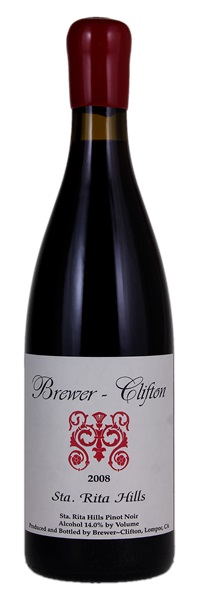 2008 Brewer-Clifton Sta. Rita Hills Pinot Noir, 750ml