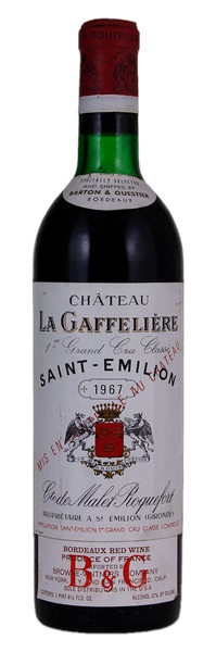 1967 Château La Gaffeliere, 750ml