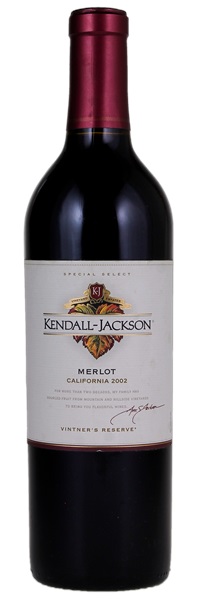 2002 Kendall-Jackson Vintner's Reserve Merlot, 750ml