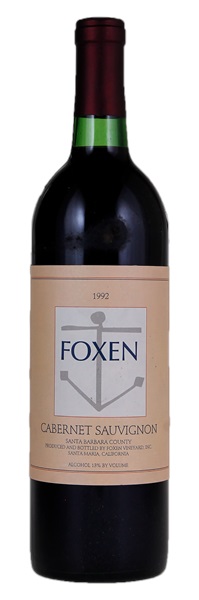 1992 Foxen Cabernet Sauvignon, 750ml