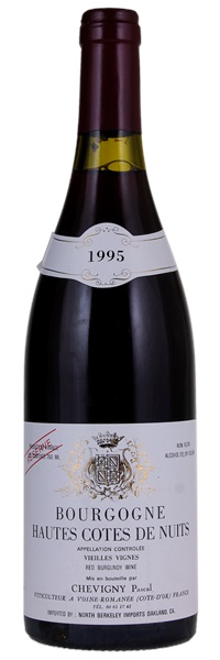 1995 Pascal Chevigny Bourgogne Hautes Cotes de Nuits Reserve Vieilles Vignes, 750ml
