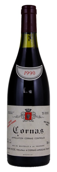 1990 Domaine Alain Voge Cornas Vieilles Vignes, 750ml