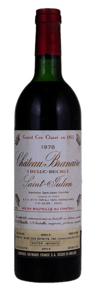 1978 Château Branaire-Ducru, 750ml