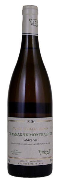 1996 Verget Chassagne-Montrachet Morgeot Cuvee Vieilles Vignes, 750ml