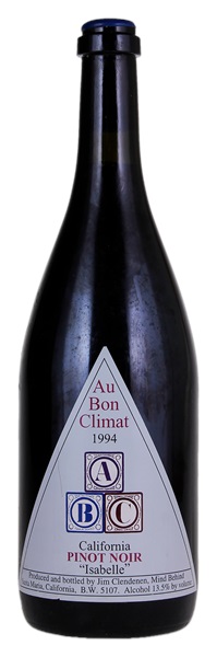 1994 Au Bon Climat Isabelle Pinot Noir, 750ml
