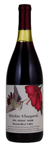 1991 Moshin Vineyards Special Selection Pinot Noir, 750ml