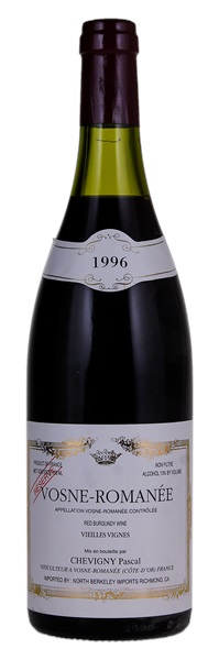 1996 Pascal Chevigny Vosne Romanee Reserve Vieilles Vignes, 750ml