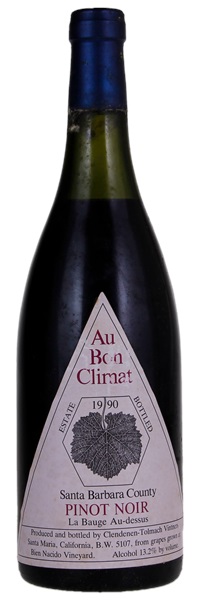 1990 Au Bon Climat La Bauge Au-dessus Pinot Noir, 750ml