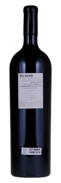 2013 Myriad Cellars Beckstoffer Dr. Crane Elysian Cabernet Sauvignon, 3.0ltr