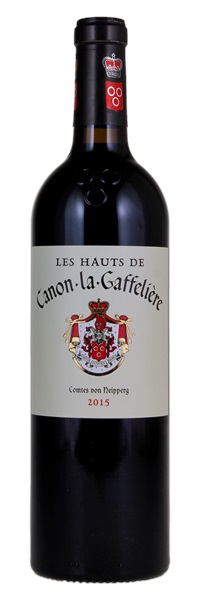 2015 Les Hauts de Château Canon-La-Gaffeliere, 750ml
