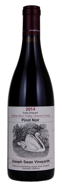 2014 Joseph Swan Solas Vineyard Pinot Noir, 750ml