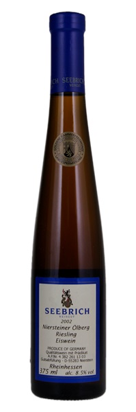 2002 Weingut Seebrich Niersteiner Ölberg Riesling Eiswein #13, 375ml